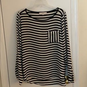 Loft Striped Blouse